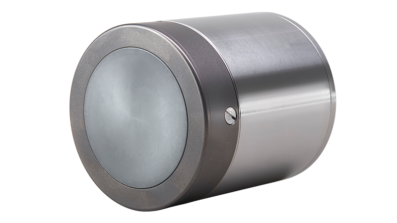 A close up of the side of a light
