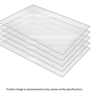 A stack of four clear plastic sheets.