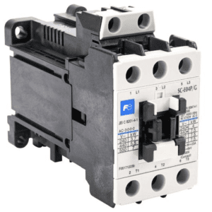 A picture of the contactor with an open position.